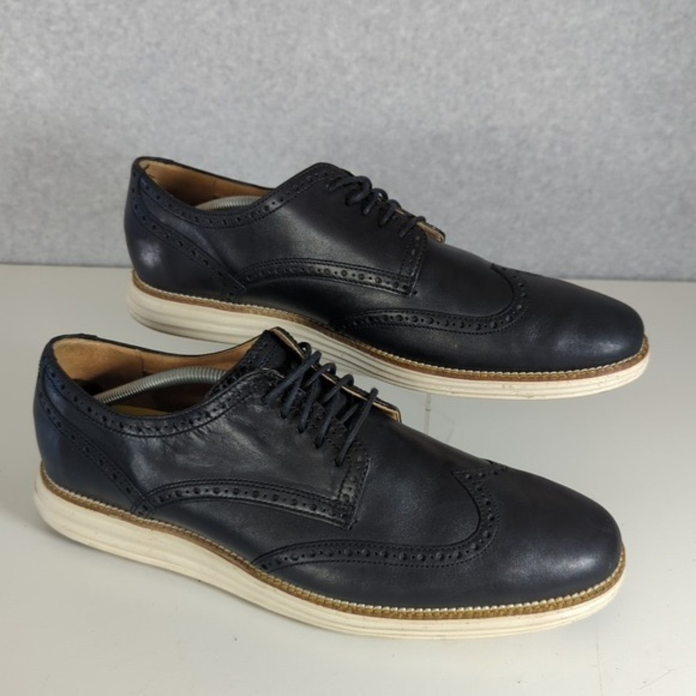 Cole Haan‎ Original Grand Men's Wingtip Oxfords Dress Shoes Sz 13 C20775 Black